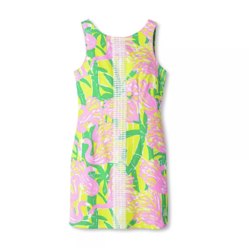Lilly Pulitzer Fan Dance Shift Mini Dress